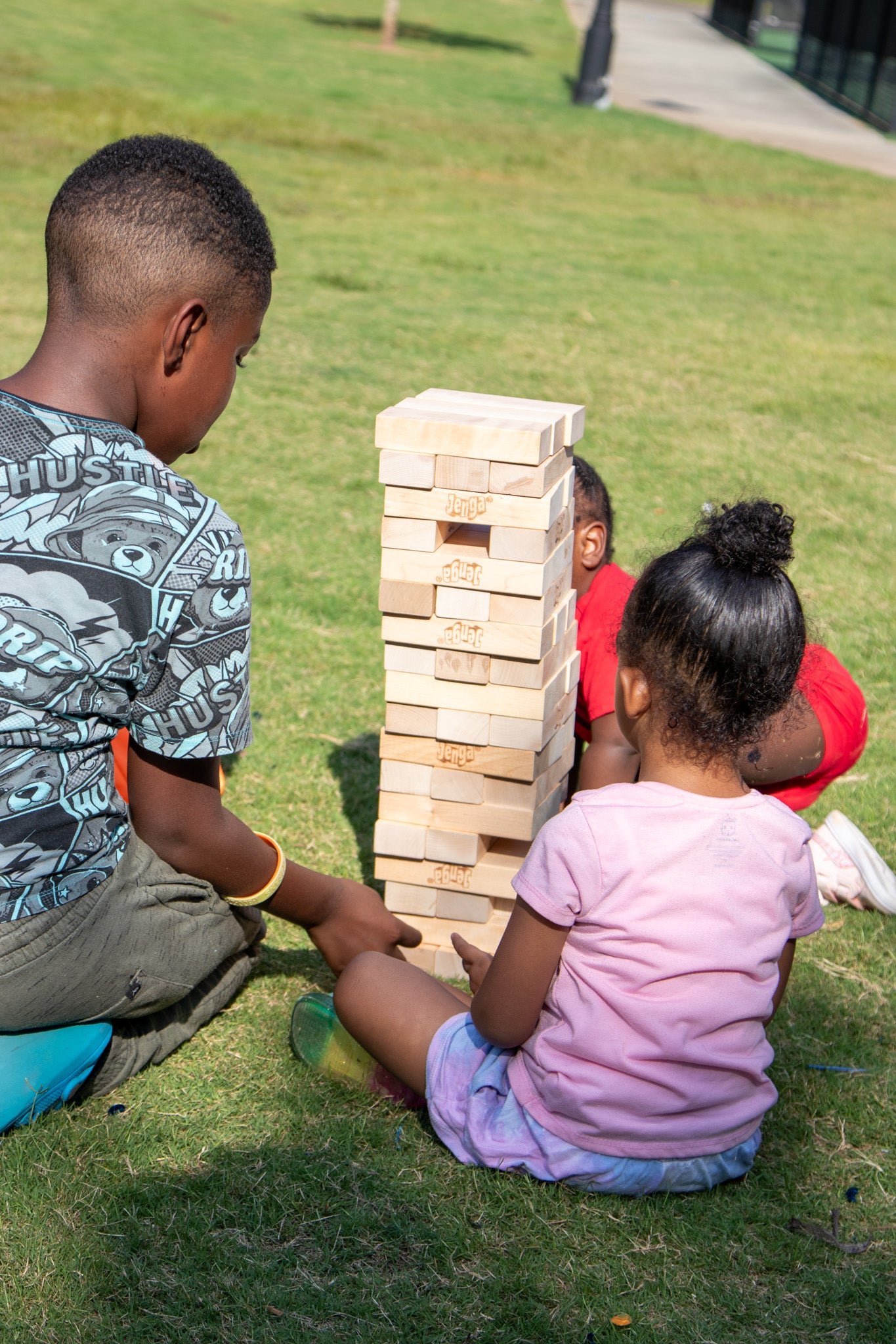 Jenga blocks